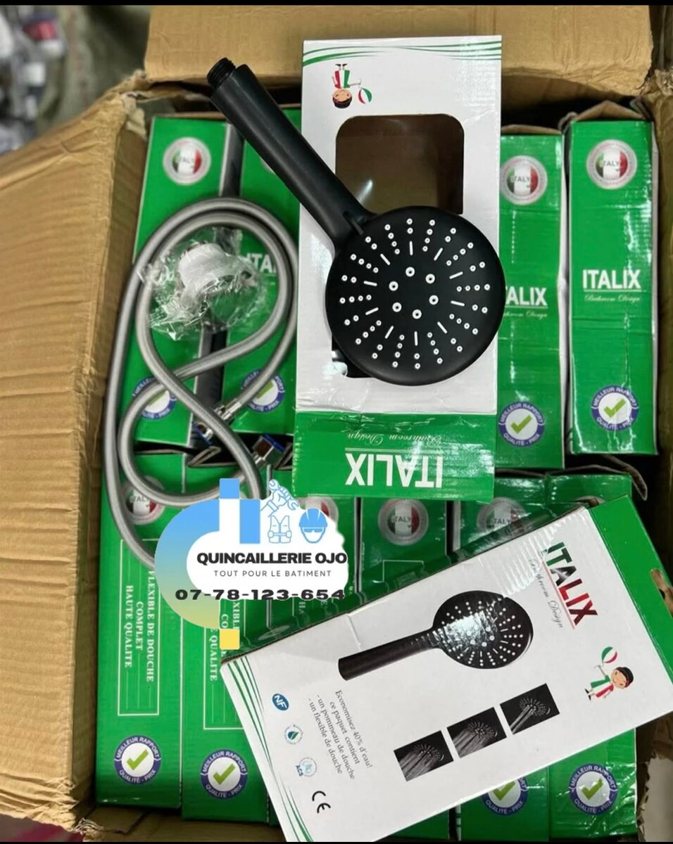 Pommeau flexible de douche