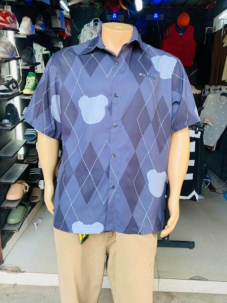 Stylish Men's Vintage Short Sleeve Shirt