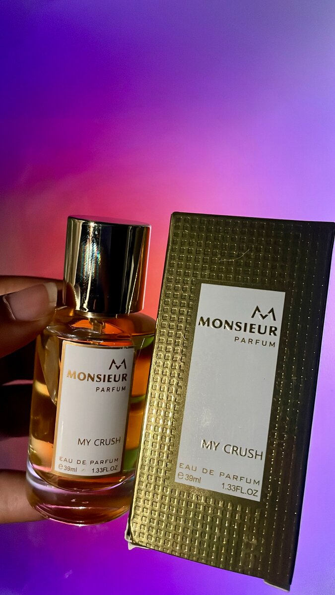 Parfum Monsieur - My Crush