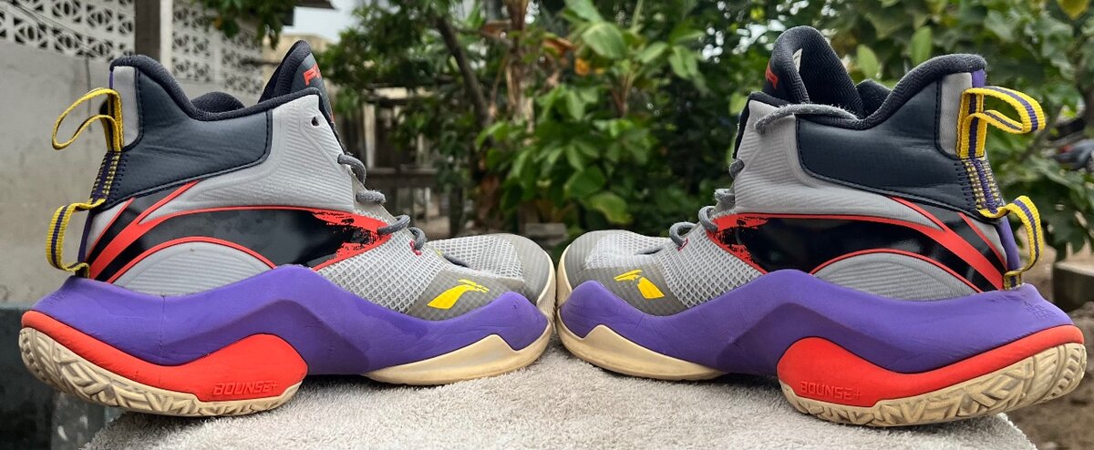 Li-Ning Power 7 'Grey Purple'