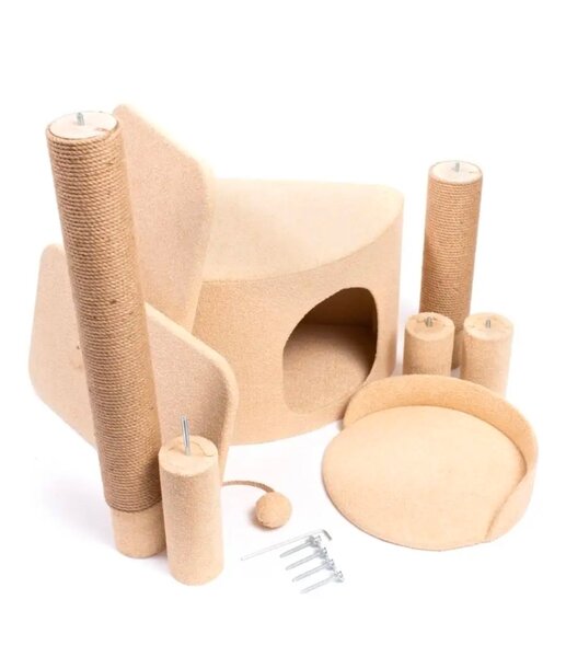 Кошачий комплекс / когтеточка / домик