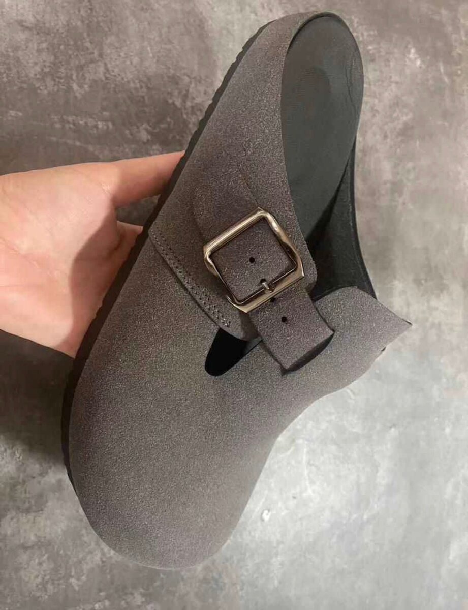 Mules confort boucle élégante