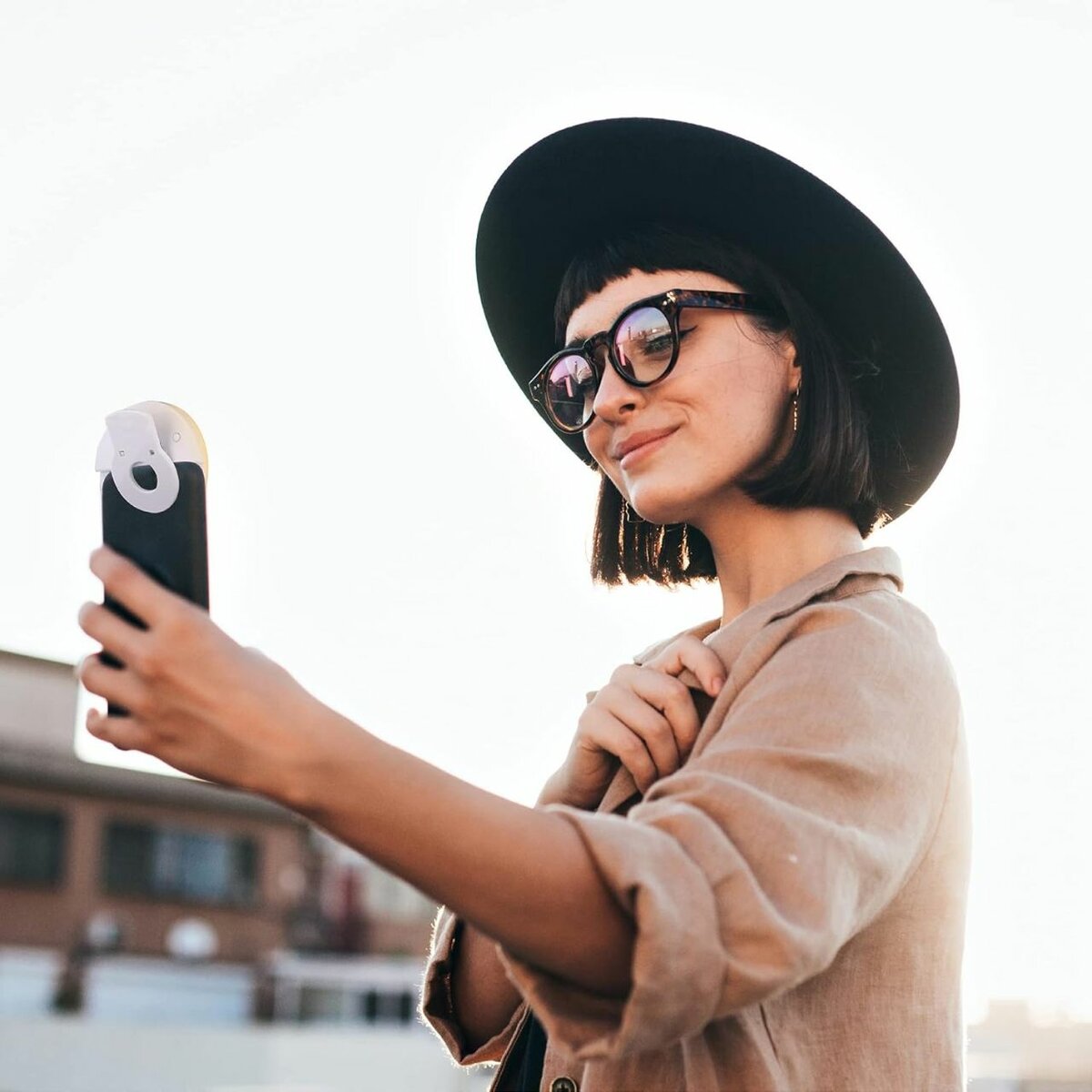 Selfie Ring light Led avec 3 niveau de lumière