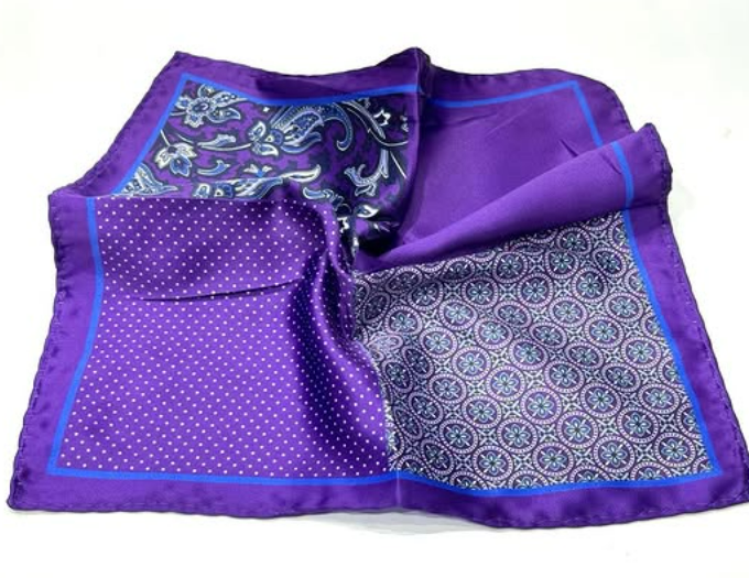 SILK POCKET SQUARES