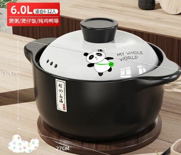 Ceramic cooking pot