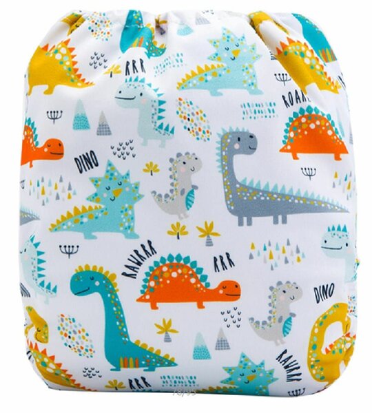 Couche Lavable  dino +1 insert