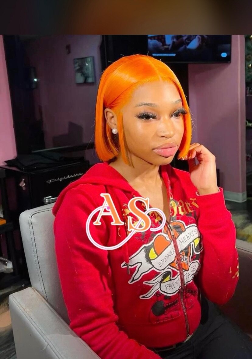 Perruque Bob Colorée