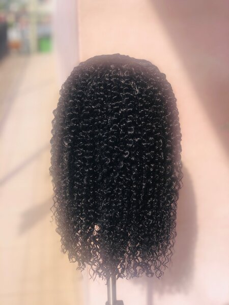 Jerry Curly Closure Wig