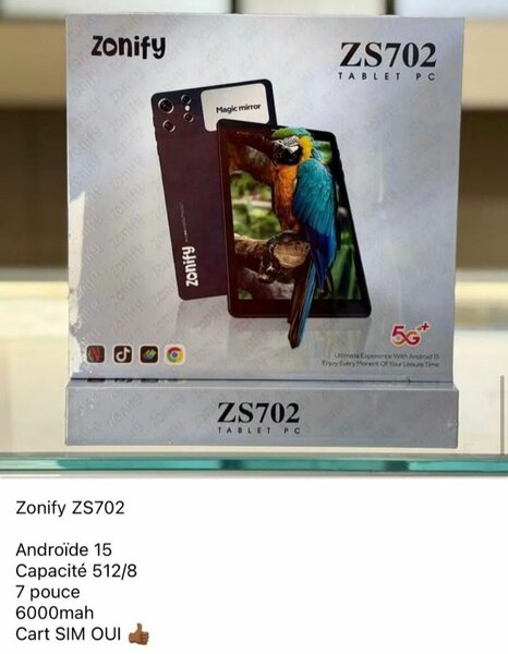 Tablette Zonify ZS702 7 Pouces