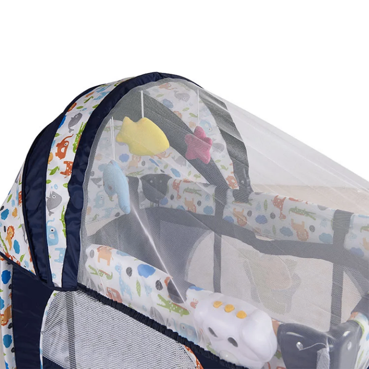 Parc Pliable Bébé avec Moustiquaire