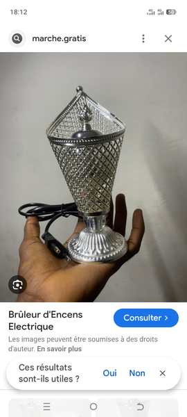 Brûleur d'Encens Electrique