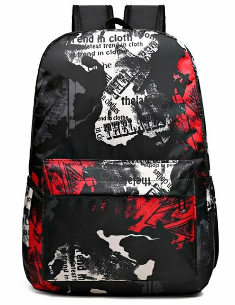 Sac à dos moderne imprimé