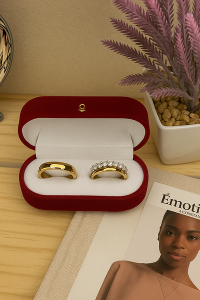 Alliances en or avec diamant