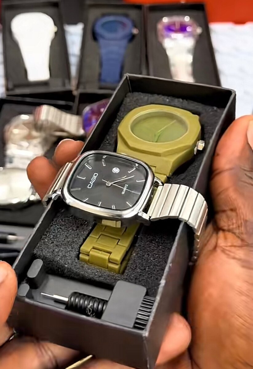 Duo casio & arabic dial quartz