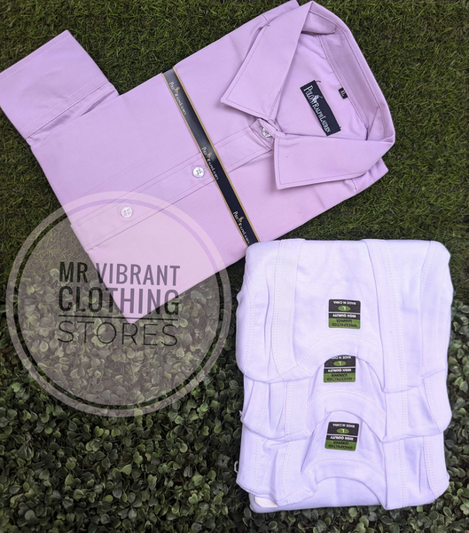 Combo of Quality Smart shirt and 3 set of Vests 