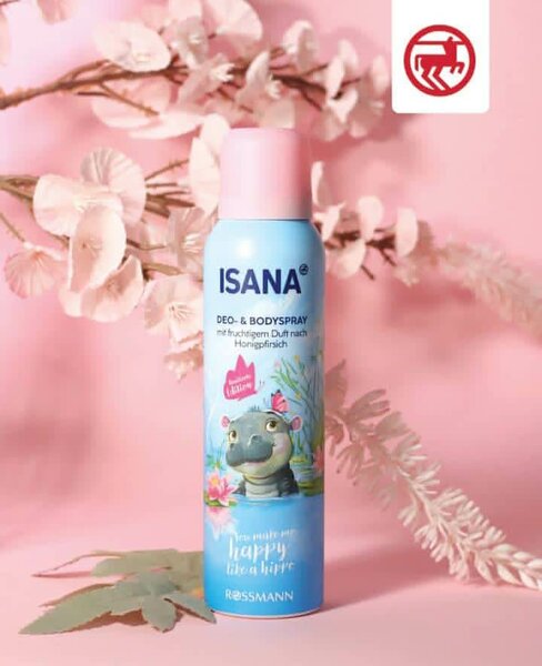 ISANA Déodorant Frais Hippopotame