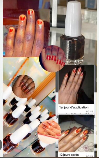 Vernis à Ongles Marron Intense