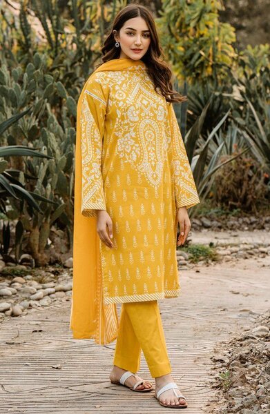 Yellow suit