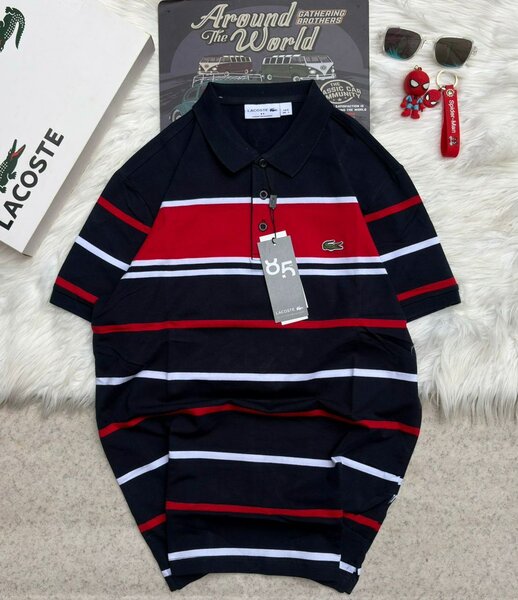 Polo  rayé élégant LACOSTE