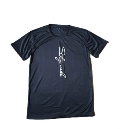 Wears Printed Active Wear/Gym Wear/ Dry Fit Light Grey Round Neck Half Sleeve T-Shirt for Men