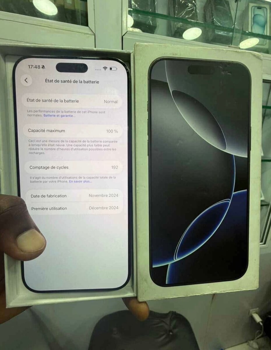 iPhone 16Pro Max Noir 256GB