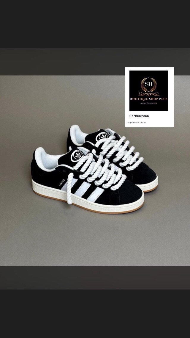 Basket adidas campus original avec sa boîte