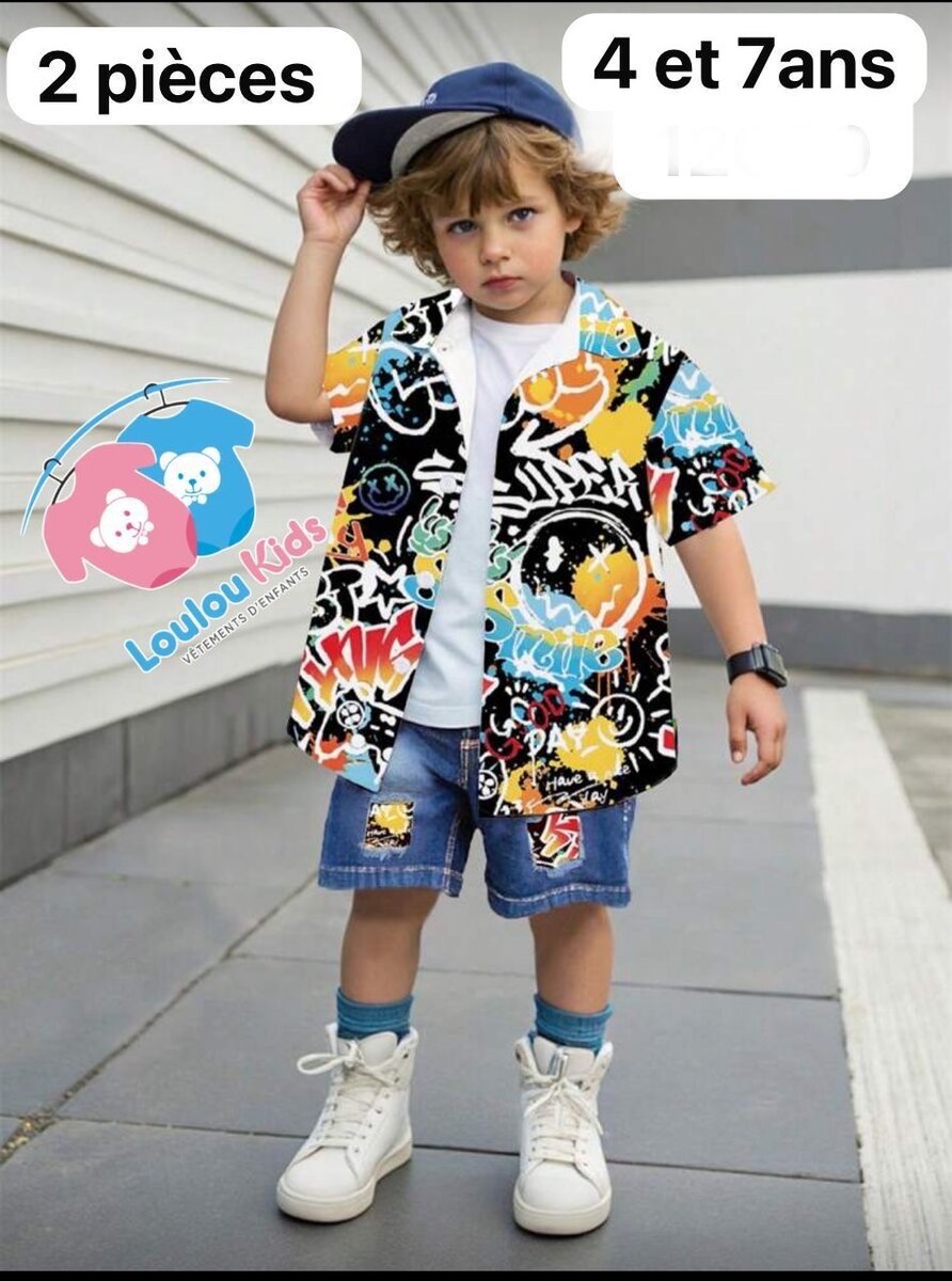 Ensemble enfants tendance