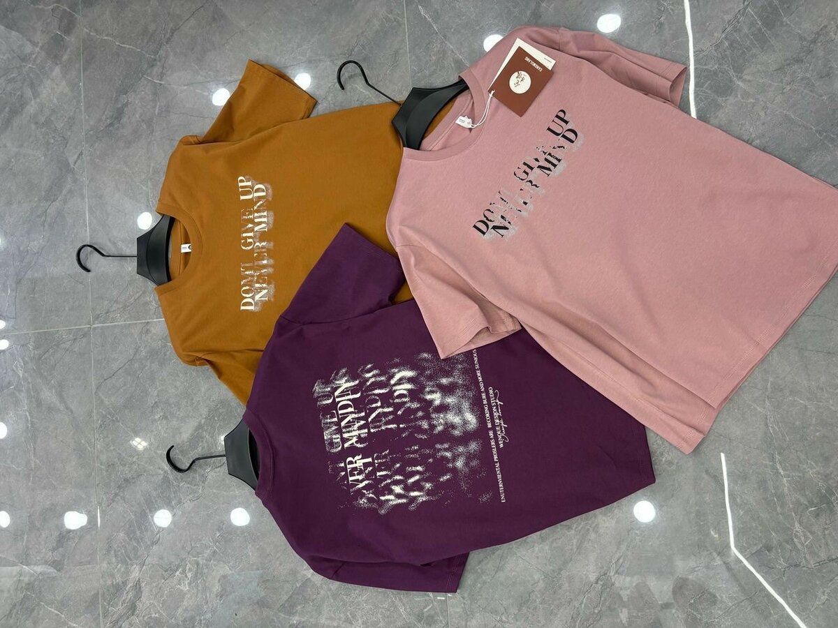 T-shirts en coton imprimés