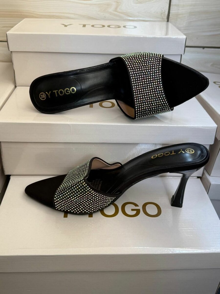 Sandales à talons glamour