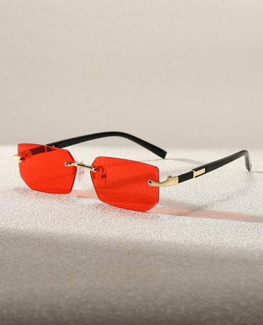 Lunettes de soleil rectangulaires tendance