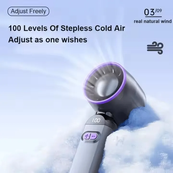 Mini ventilateur portable 100 niveaux
