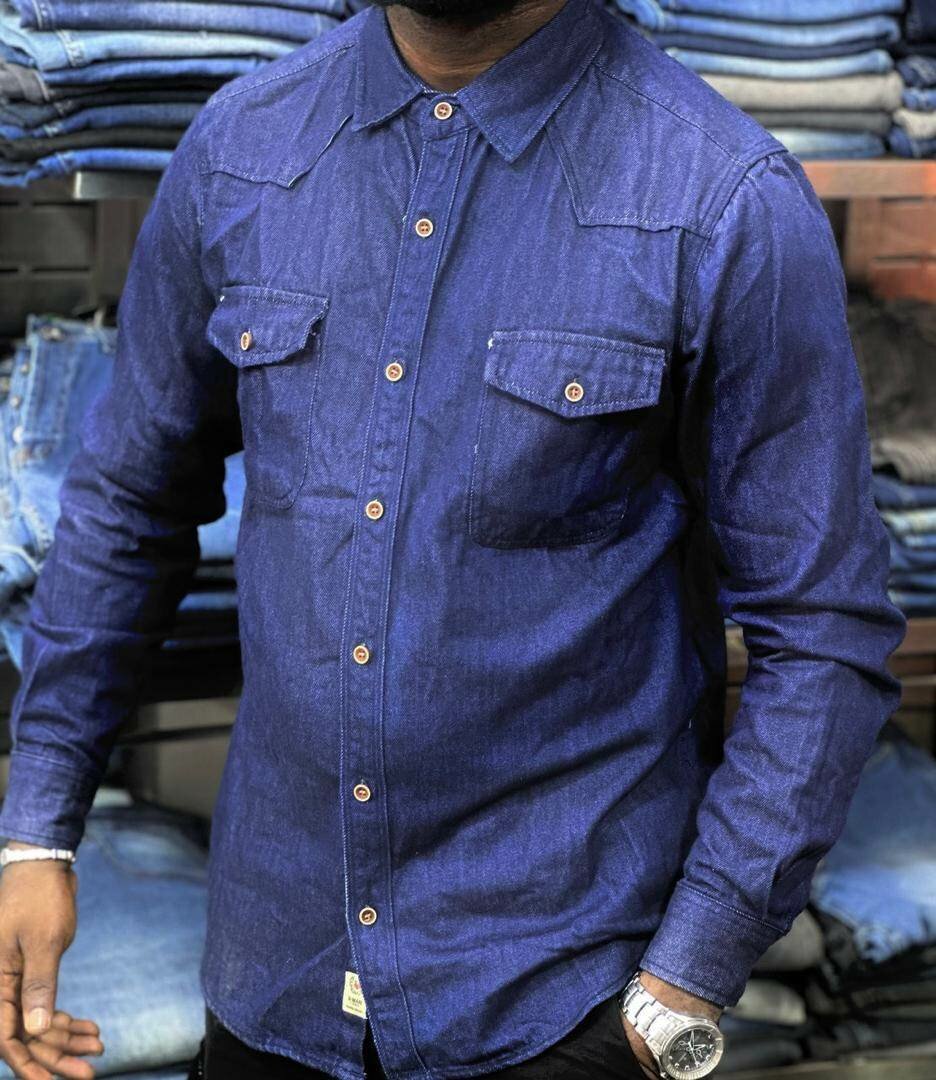 Chemise jeans