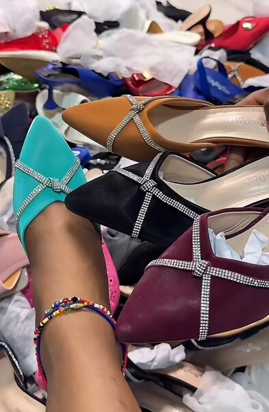 Sandales turquoise élégantes