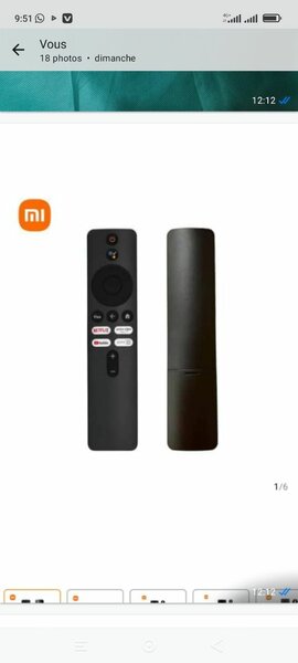 Télécommande Xiaomi TV