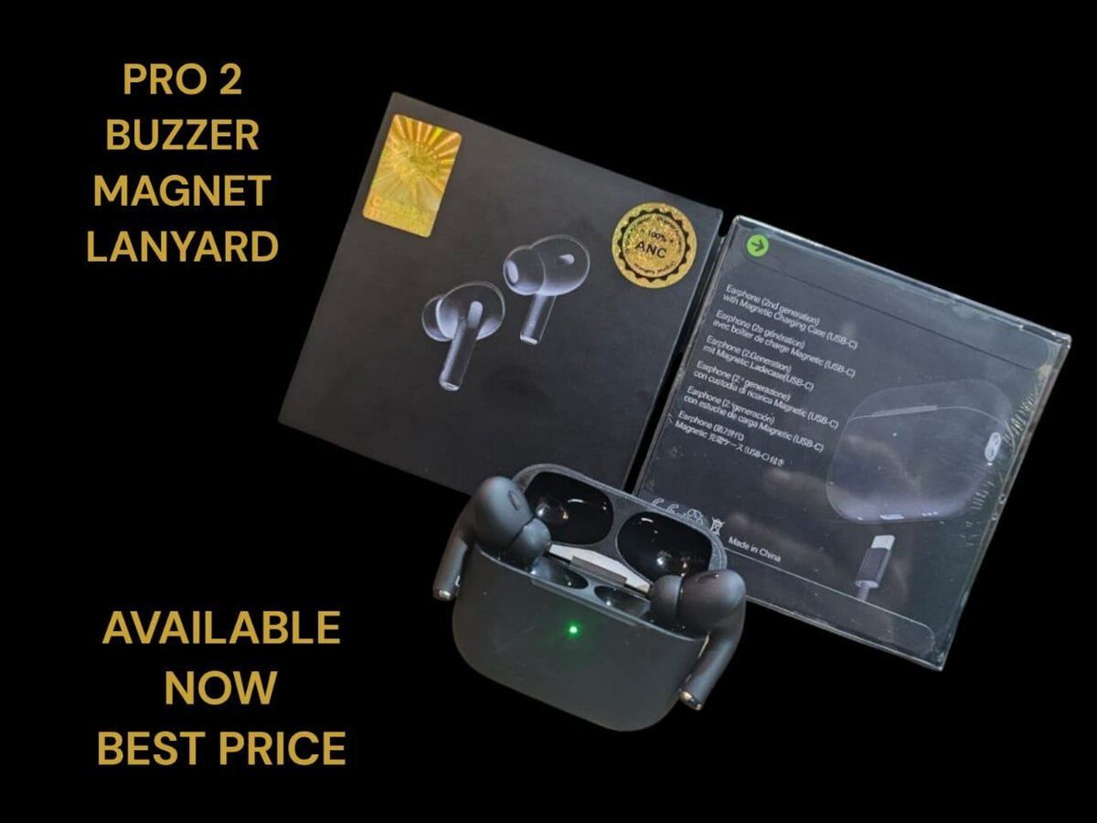 Pro 2 Earbuds Black Edition