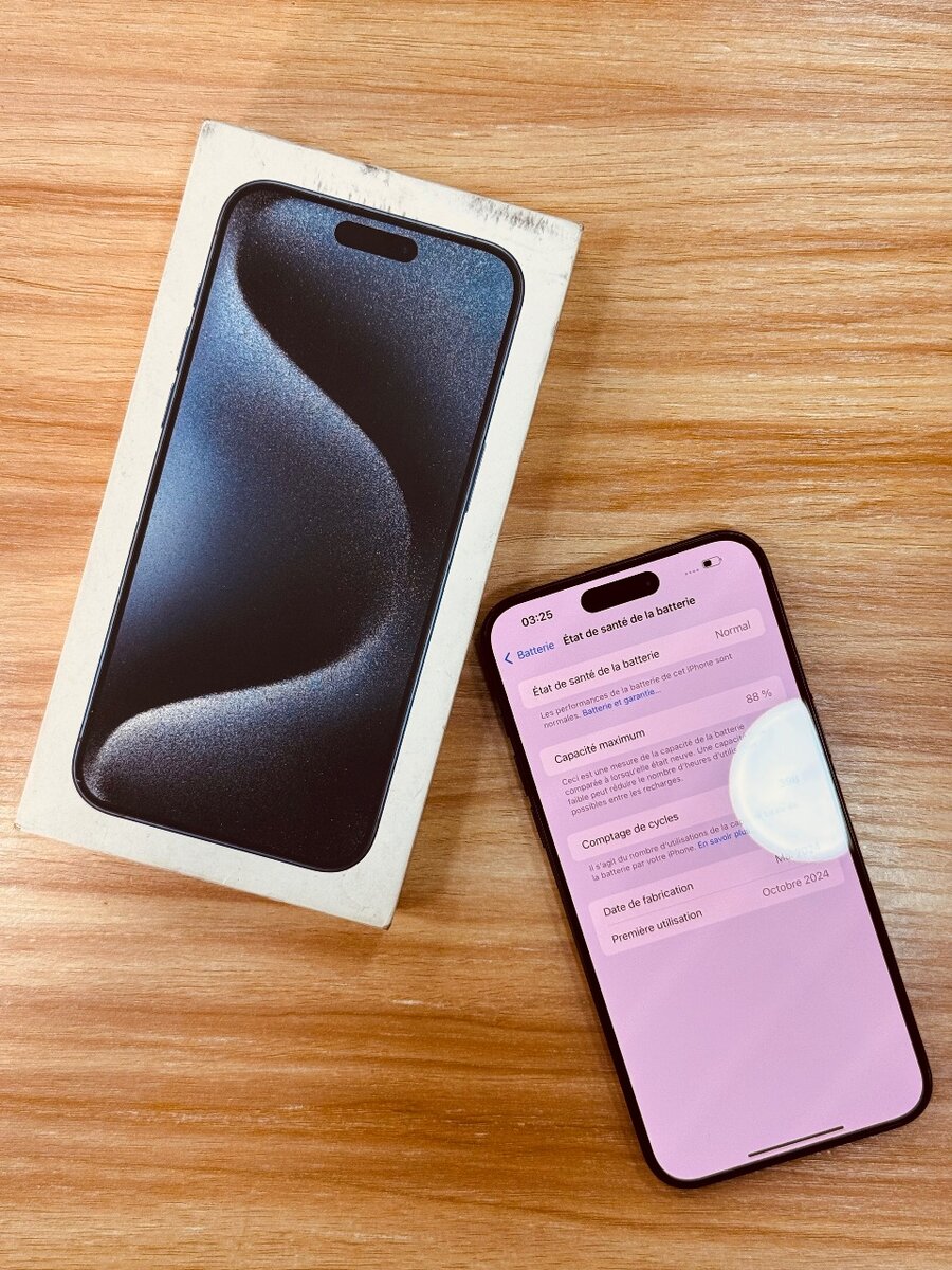 15 Pro Max 256Go Seconde Main