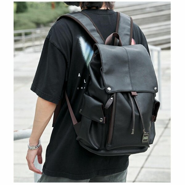 Genuine Cowhide Leather Backpack