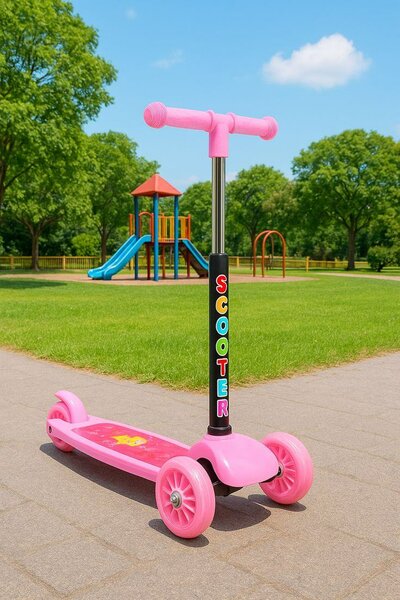 Trottinette Enfant Rose