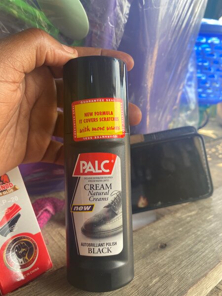 PALC Black Shoe Polish Cream