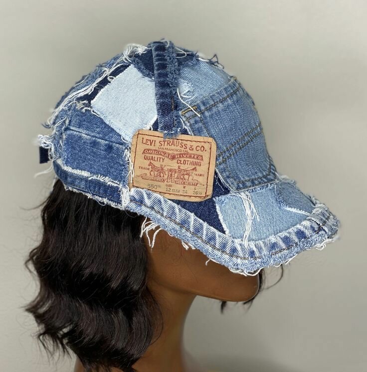 Casquette denim jeans size perfect