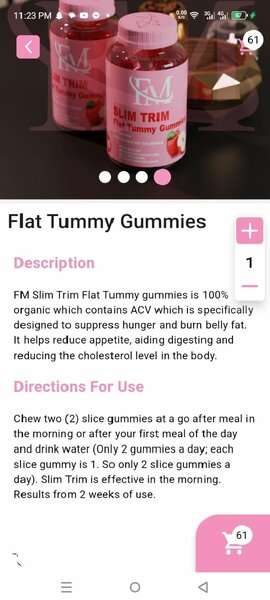 Flat tummy gummies and more