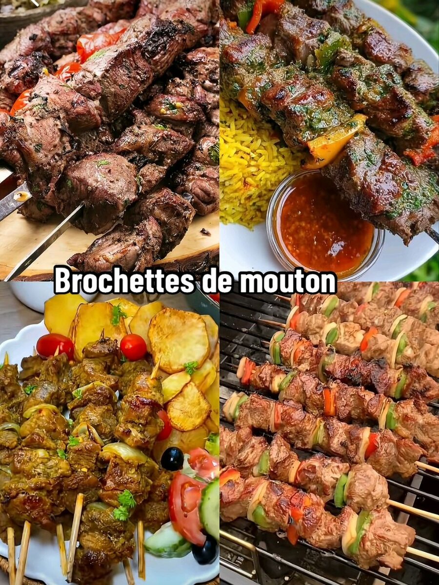 Brochettes de Mouton Savoureuses