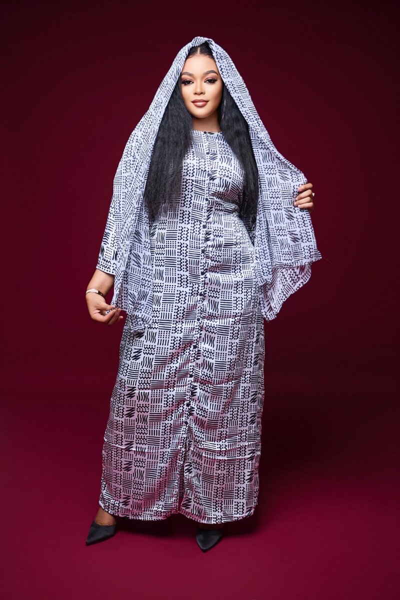 Robe Maxi Imprimée Élégante