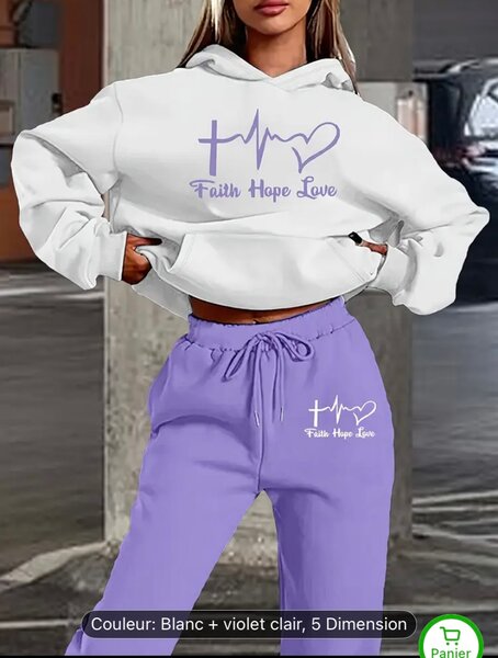 Ensemble Jogging "Faith Hope Love"