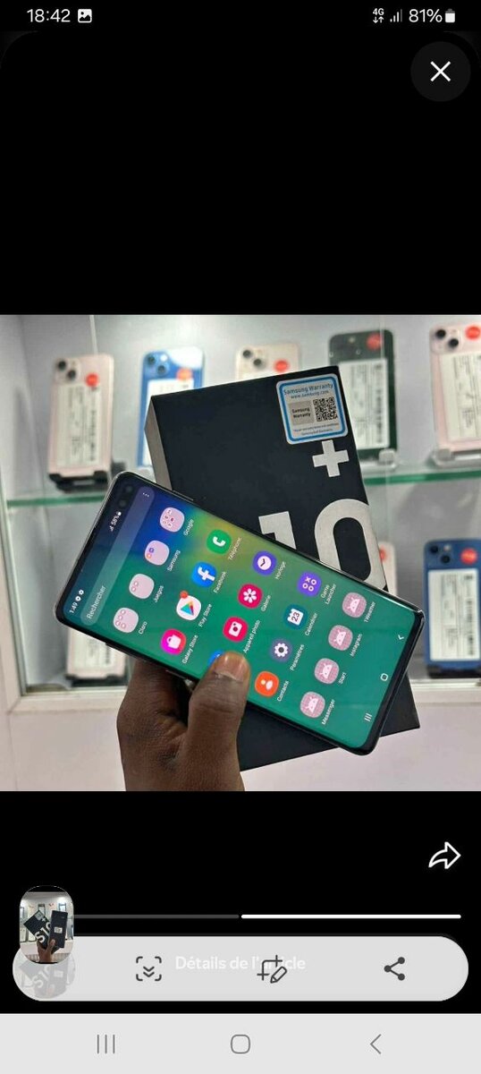 Smartphone Android S10+