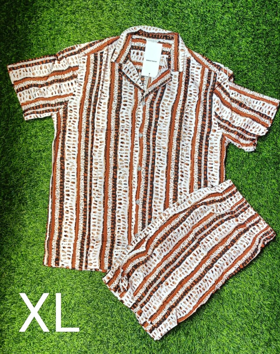 Mens shirt and shorts