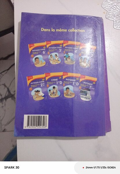 Résumé Chimie Tle C,D&E