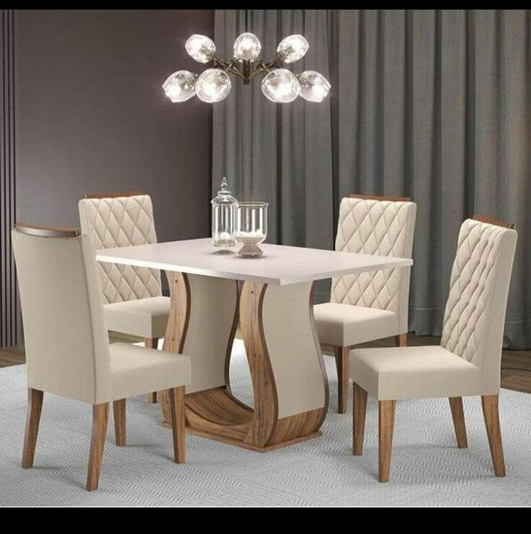 Table à manger moderne en bois