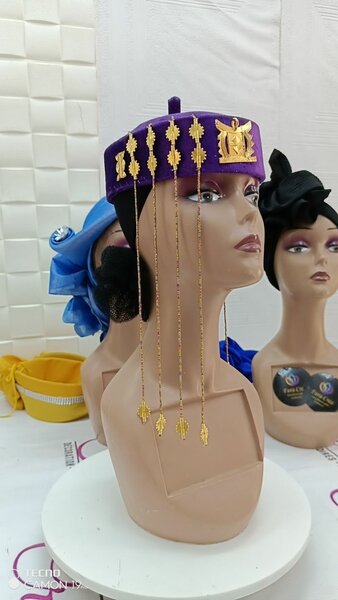 Chapeau ethnique AKAN