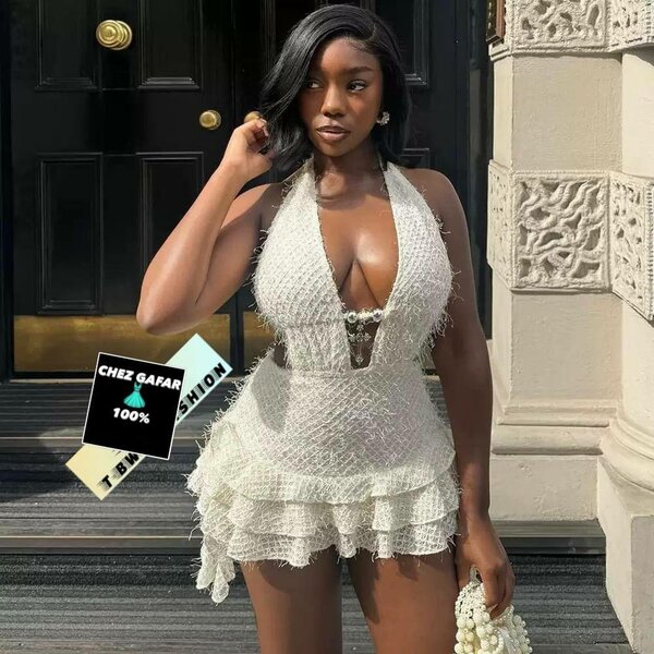 Robe d'été en dentelle